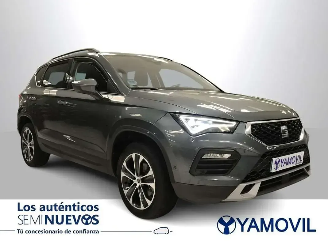 Usado Seat Ateca Style 150 CV (110 kW) 2021 Gris SUV