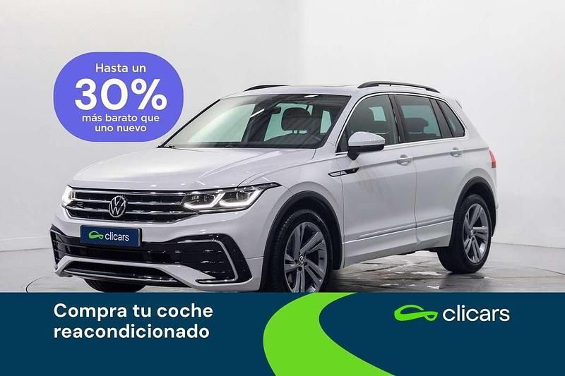 Usado VW Tiguan R-line 150 CV (110 kW) 2021 Blanco SUV