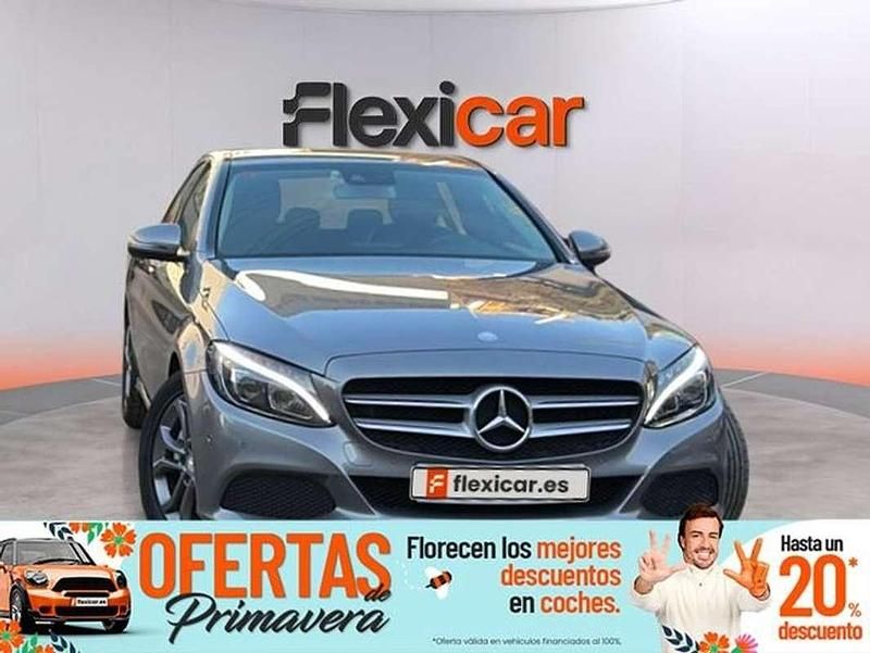 Usado Mercedes C220 Exclusive 170 CV (125 kW) 2016 Gris Berlina