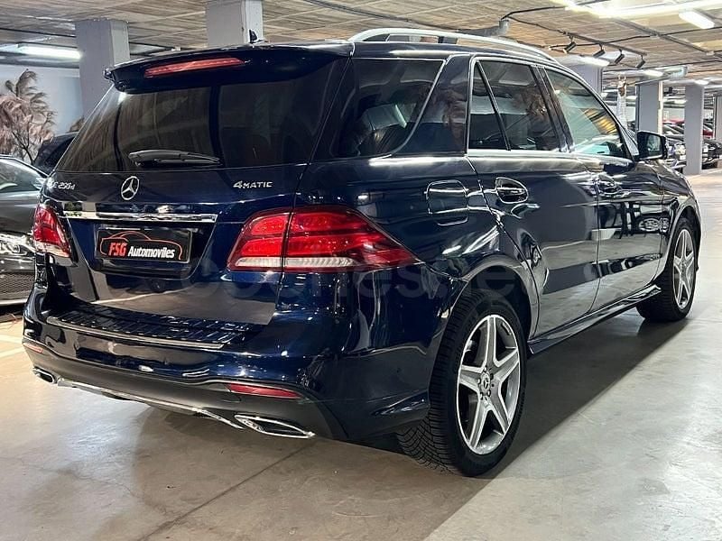 Usado Mercedes GLE250 204 CV (150 kW) 2018 Azul SUV