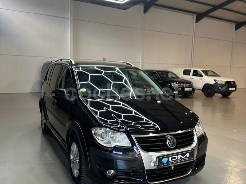 Negro Usado 2008 VW Touran Highline Monovolumen | 8500 € (Precio justo) - Imagen 1/4