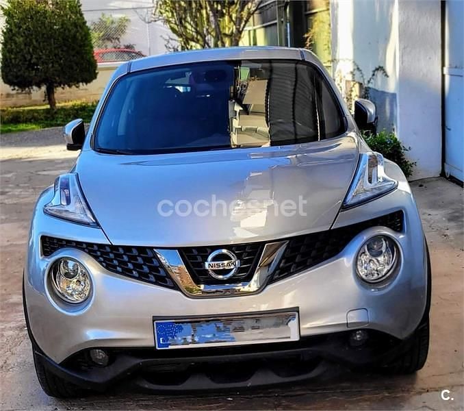 Usado Nissan Juke N-Connecta 112 CV (82 kW) 2018 Gris / plata SUV