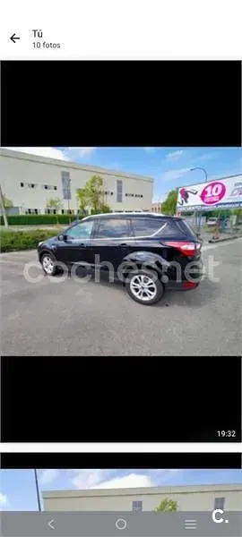 Usado Ford Kuga ST-Line 150 CV (110 kW) 2018 Negro SUV