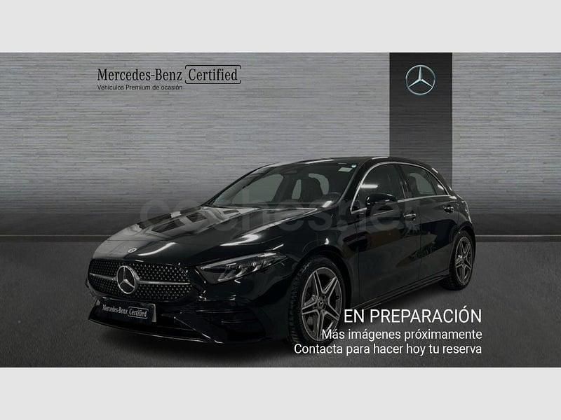 Negro Usado 2025 Mercedes A180 Berlina | 31.290 € (Buen precio) - Imagen 1/4