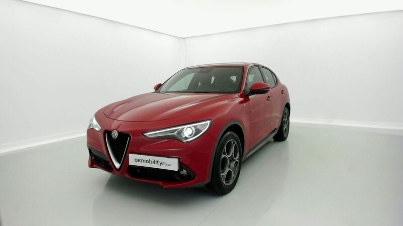 Rosso alfa Usado 2022 Alfa Romeo Stelvio Ti SUV | 33.120 € (Precio justo) - Imagen 1/4