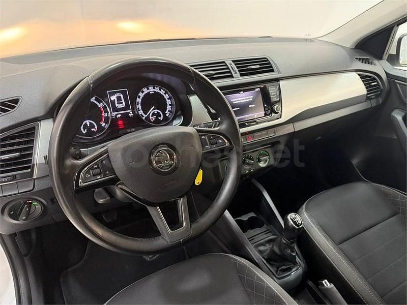 Usado Skoda Fabia Ambition 110 CV (80 kW) 2020 Blanco Utilitario