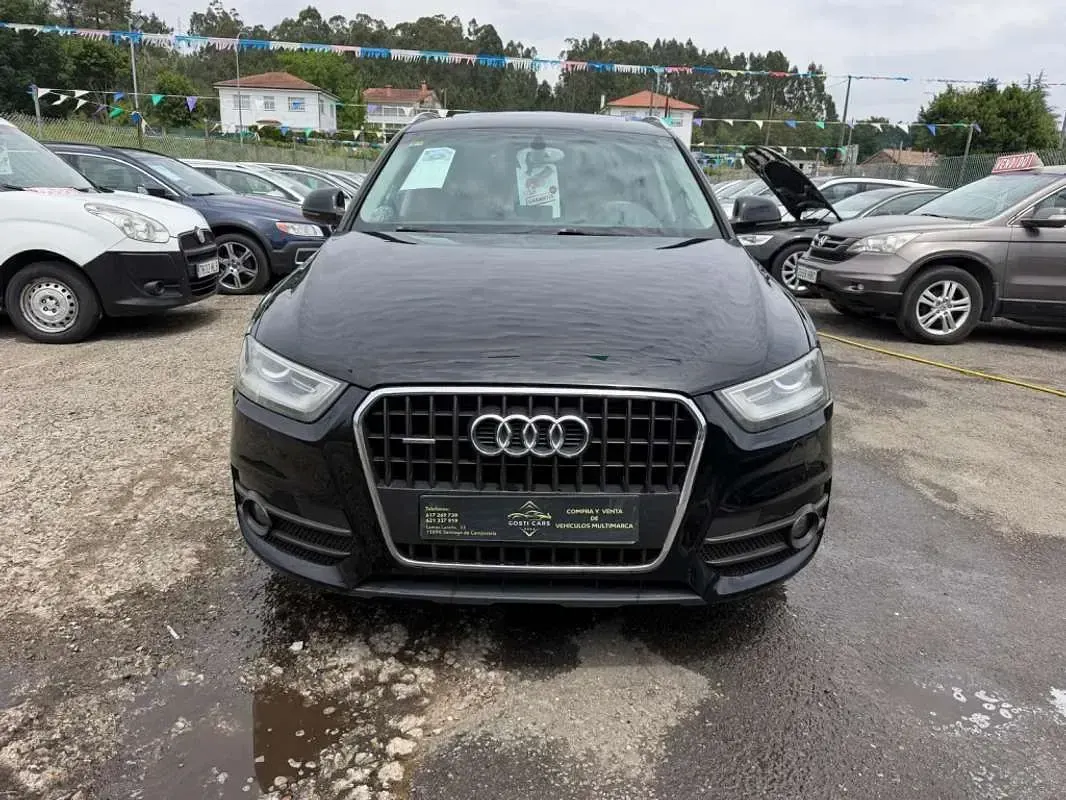 Usado Audi Q3 Ambiente 177 CV (130 kW) 2013 Negro SUV