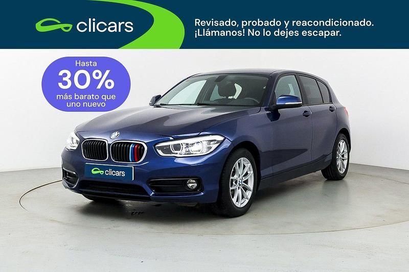 Usado BMW 116 116 HP (85 kW) 2016 Azul Citadino