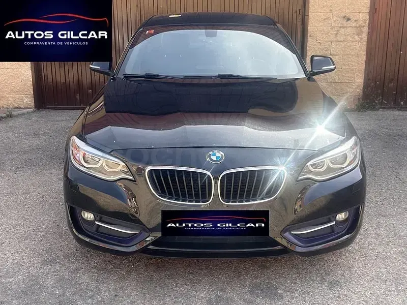 Usado BMW 218 Sport Line 150 CV (110 kW) 2016 Negro Coupe