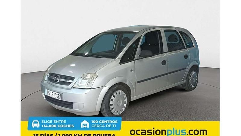 Plateado Usado 2005 Opel Meriva Essentia Monovolumen | 2200 € (Buen precio) - Imagen 1/4