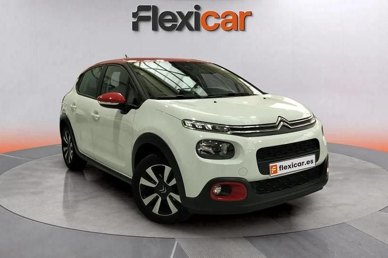Blanco Usado 2018 Citroën C3 PureTech Utilitario | 9590 € (Precio justo) - Imagen 1/4