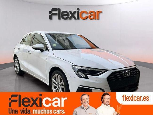 Usado Audi A3 116 CV (85 kW) 2021 Blanco Berlina