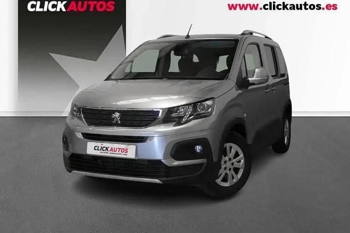Usado Peugeot Rifter Allure 100 CV (73 kW) 2021 Negro Monovolumen