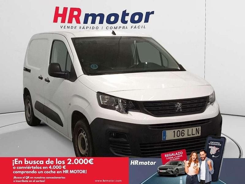 Blanco Usado 2020 Peugeot Partner Van | 8690 € (Super precio) - Imagen 1/4