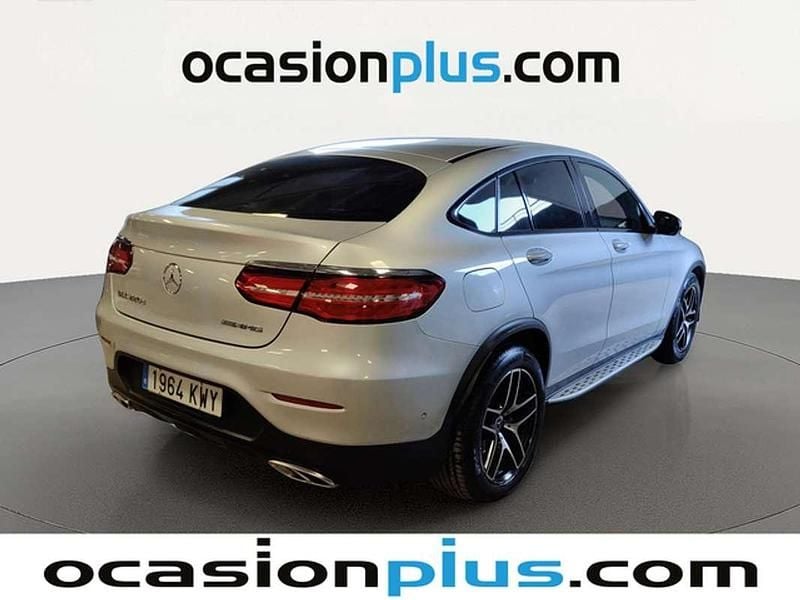 Usado Mercedes GLC220 AMG 170 CV (125 kW) 2019 Plateado Coupe