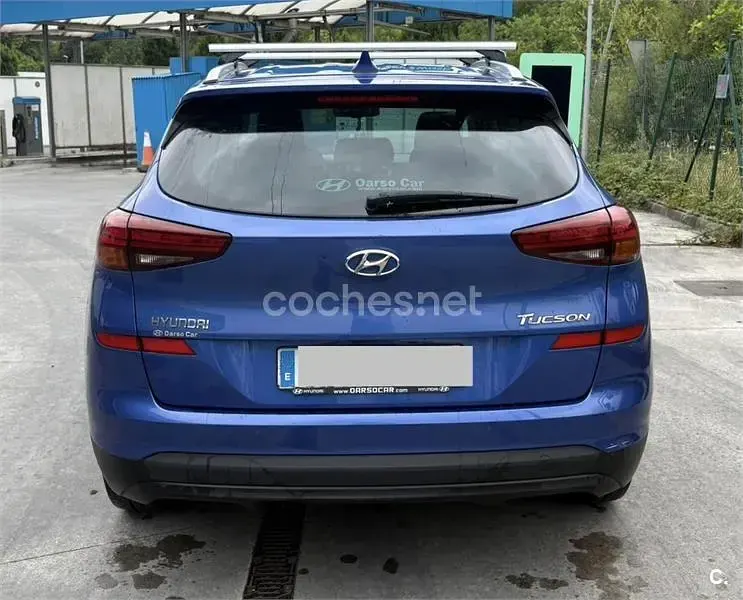 Usado Hyundai Tucson 132 CV (97 kW) 2019 Azul SUV