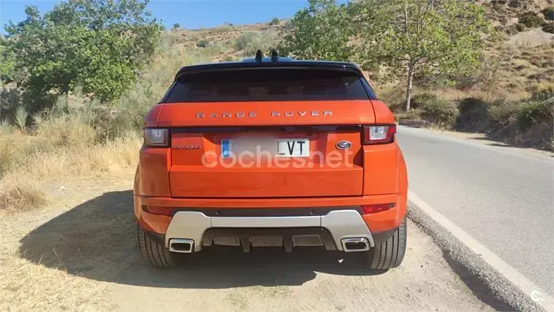 Usado Land Rover Range Rover evoque HSE Dynamic 180 CV (132 kW) 2017 Naranja SUV