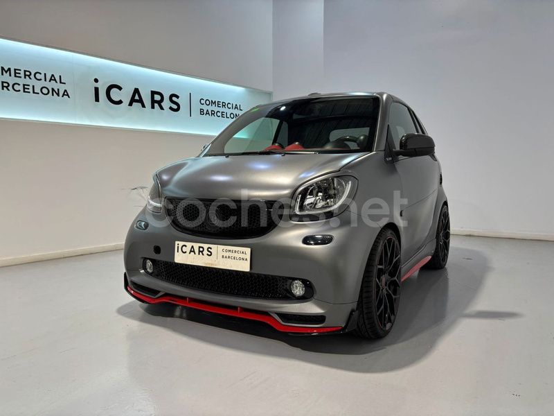 Negro Usado 2018 Smart ForTwo Cabrio Brabus Descapotable | 46.990 € - Imagen 1/4