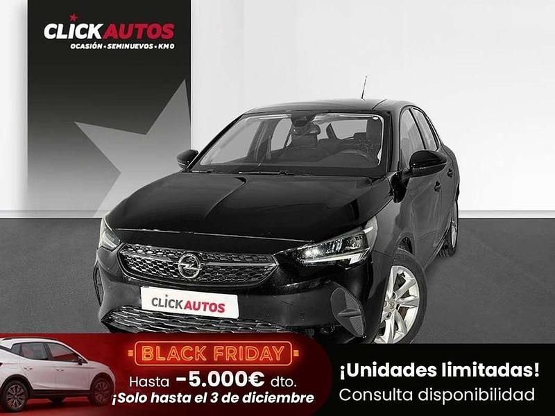 Negro Usado 2023 Opel Corsa Elegance Utilitario | 11.150 € (Precio justo) - Imagen 1/4