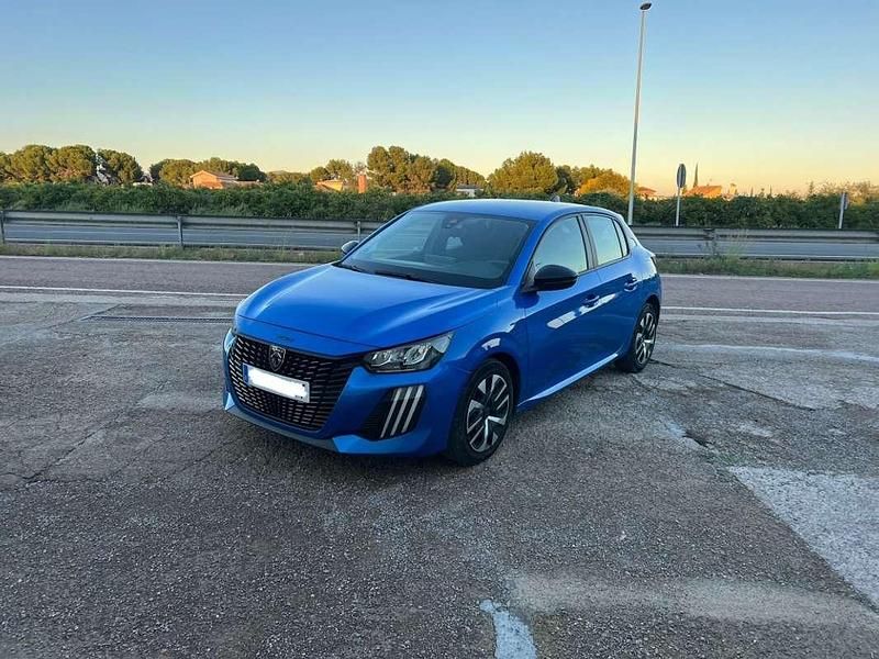 Usado Peugeot 208 Style 102 CV (75 kW) 2024 Azul Utilitario