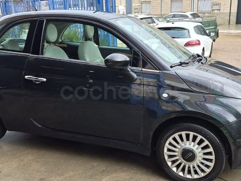 Usado Fiat 500 Lounge 69 HP (50 kW) 2011 Preto Sedan