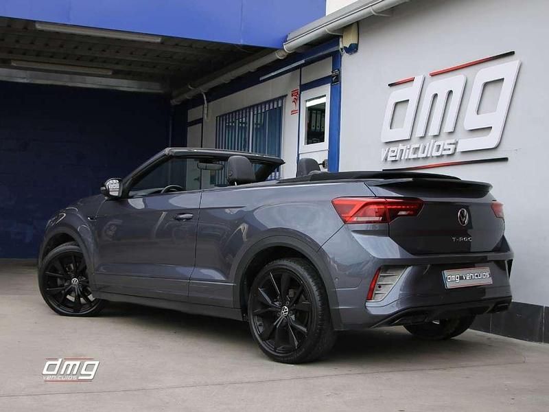 Usado VW T-Roc Cabriolet R-line 150 CV (110 kW) 2022 Gris Descapotable