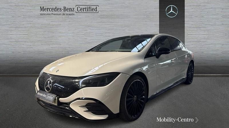 Usado Mercedes EQE350 214 kW (292 CV) 2023 Blanco polar Berlina