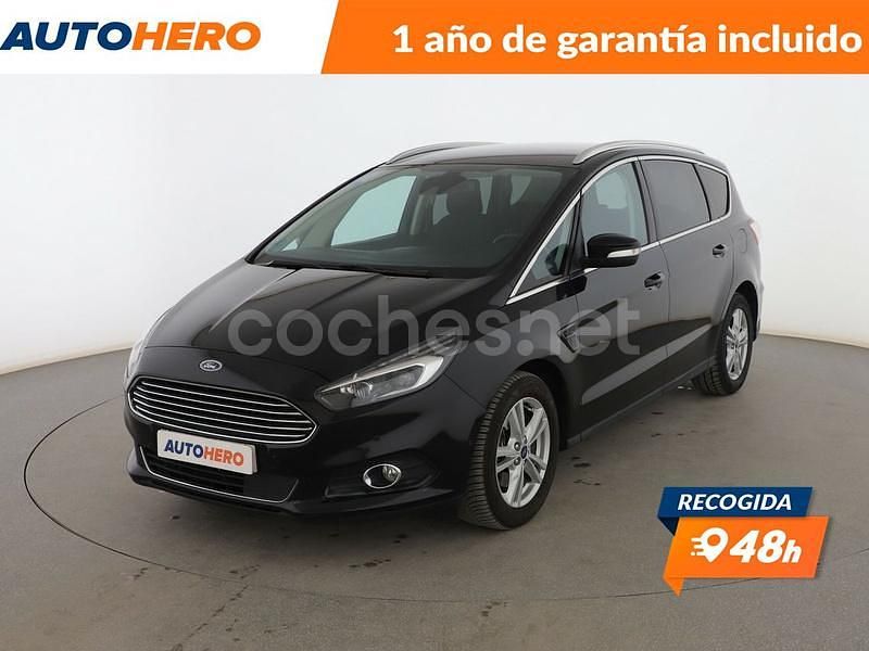 Negro Usado 2017 Ford S-MAX Titanium Monovolumen | 18.399 € (Un poco caro) - Imagen 1/3