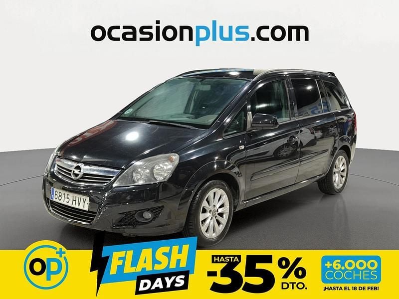 Usado Opel Zafira Family 110 CV (80 kW) 2014 Negro Monovolumen