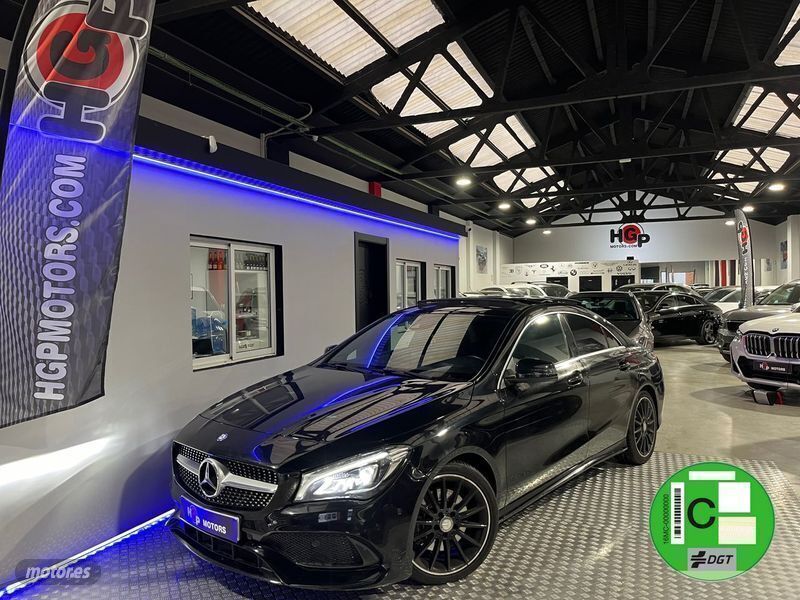 Negro Usado 2017 Mercedes CLA220 Berlina | 28.800 € (Caro) - Imagen 1/4