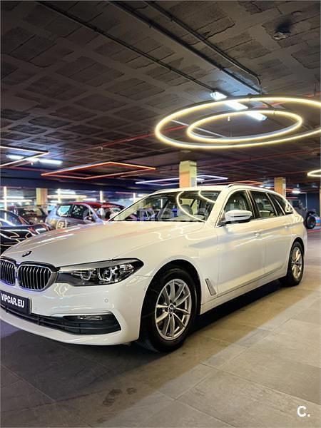 Usado BMW 520 190 CV (139 kW) 2020 Blanco Familiar