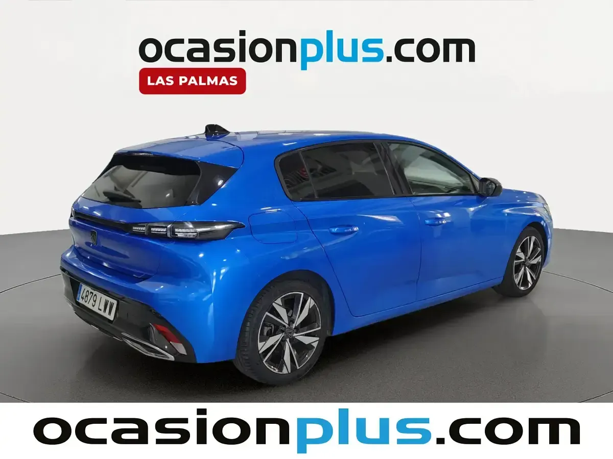 Usado Peugeot 308 Allure 130 CV (95 kW) 2022 Azul Berlina