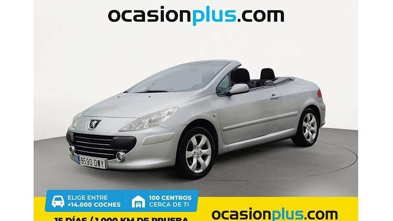 Gris Usado 2006 Peugeot 307 CC Descapotable | 5200 € (Precio justo) - Imagen 1/4