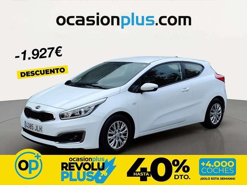 Usado Kia Ceed 101 CV (74 kW) 2016 Blanco Utilitario