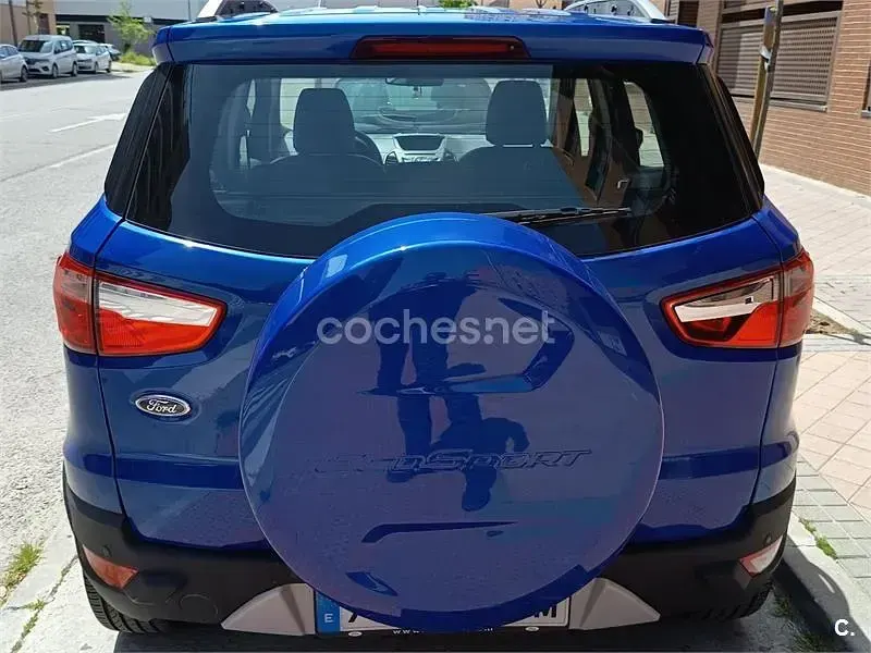 Usado Ford Ecosport Titanium 91 CV (66 kW) 2015 Azul SUV