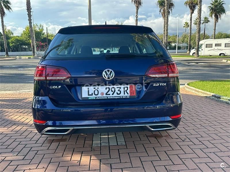 Usado VW Golf Alltrack 150 CV (110 kW) 2017 Azul Familiar
