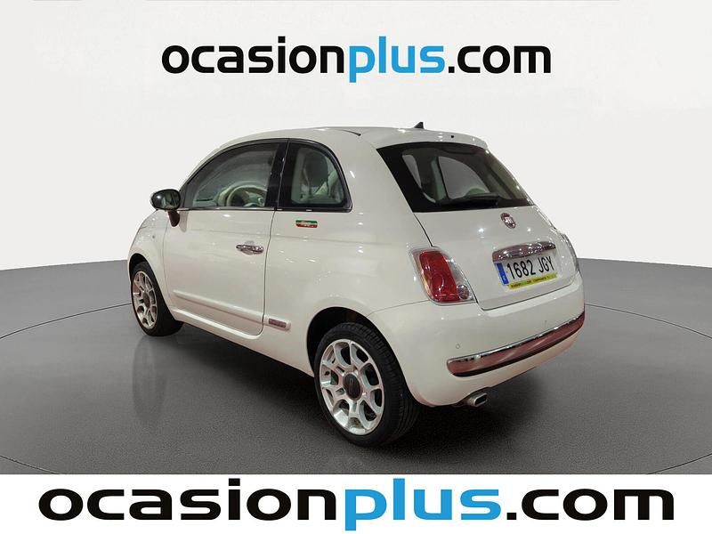 Używany Fiat 500 Lounge 69 KM (50 kW) 2015 Biały Hatchback