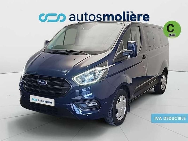 Usado Ford Transit Custom Trend 105 CV (77 kW) 2022 Azul Familiar