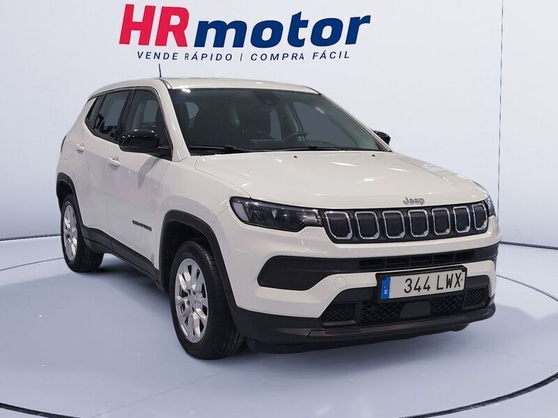 Blanco Usado 2022 Jeep Compass Longitude SUV | 20.610 € (Precio justo) - Imagen 1/4