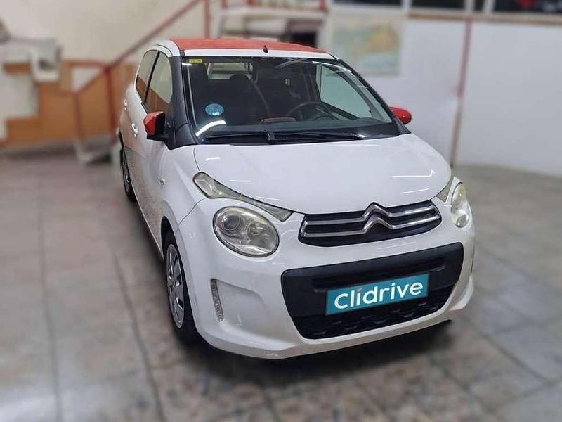 Usado Citroën C1 Feel 82 CV (60 kW) 2014 Blanco Utilitario