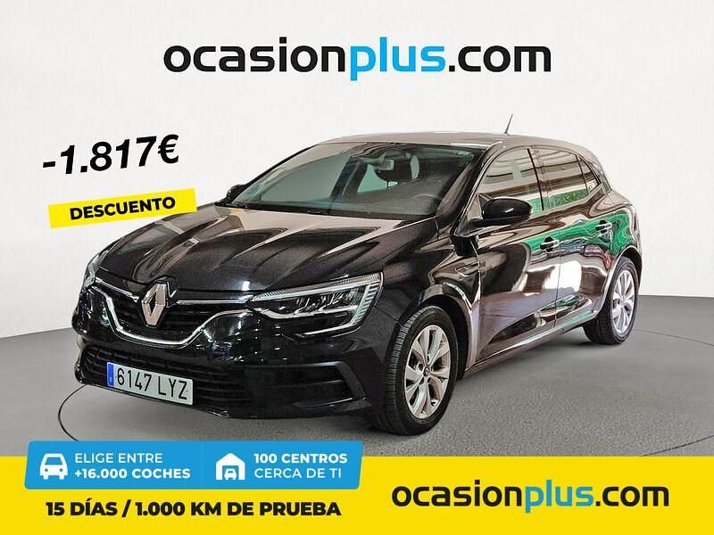 Negro Usado 2022 Renault Mégane IV Intens Berlina | 19.990 € (Un poco caro) - Imagen 1/4