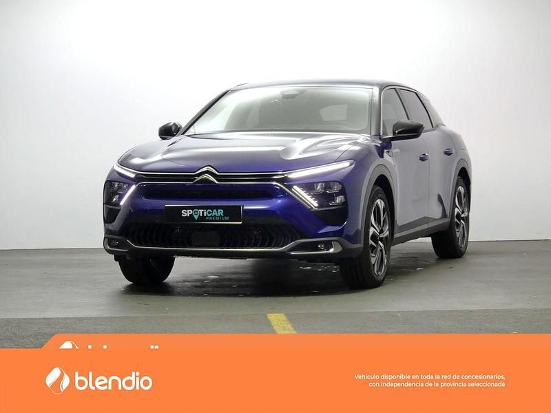 Usado Citroën C5 X Shine 225 CV (165 kW) 2023 Azul Familiar