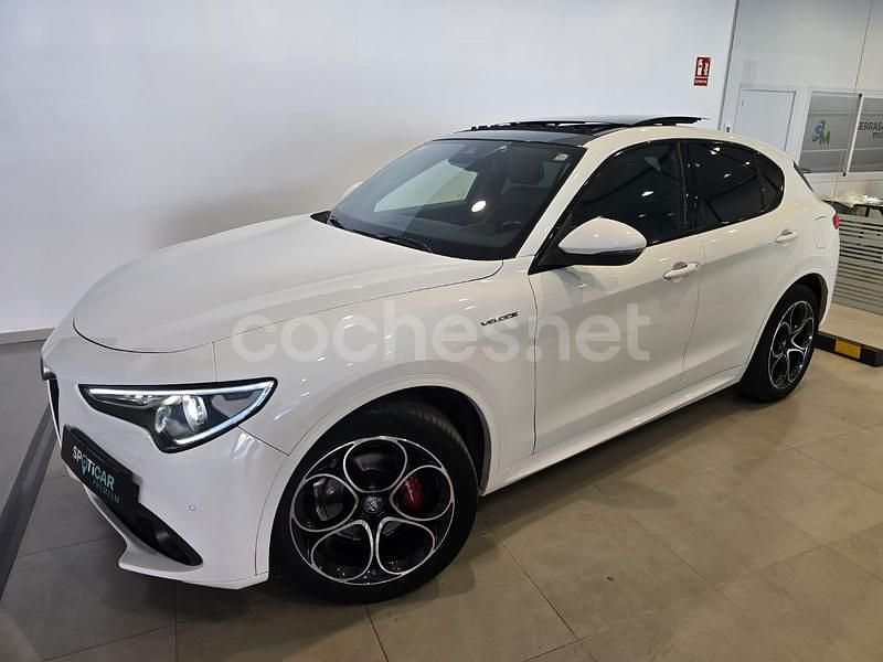 Blanco Usado 2020 Alfa Romeo Stelvio Veloce SUV | 27.490 € (Precio justo) - Imagen 1/4