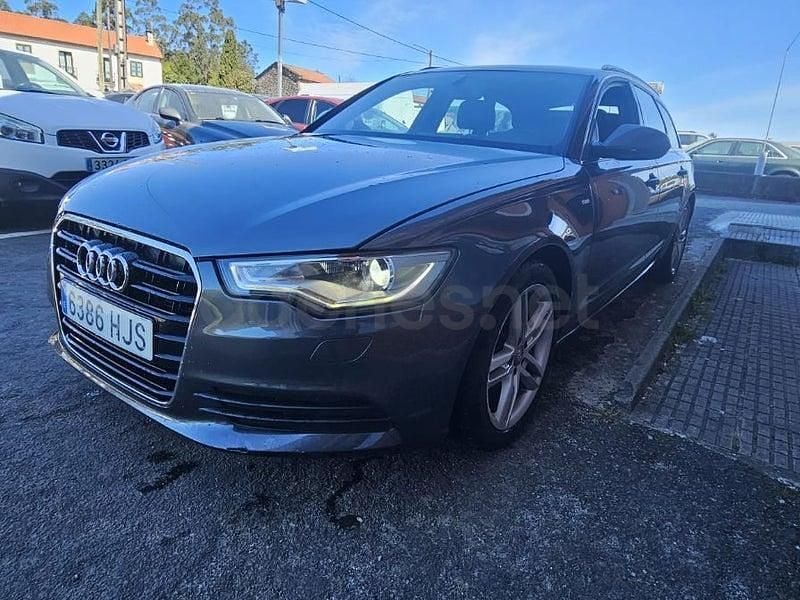 Usado Audi A6 S-Line 177 CV (130 kW) 2012 Gris / plata Familiar