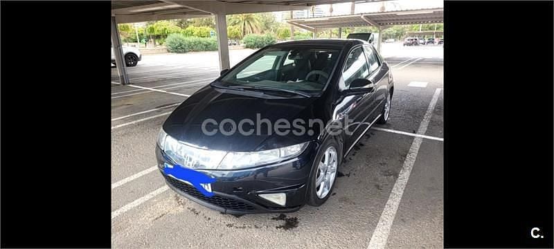 Usado Honda Civic Sport 140 CV (102 kW) 2006 Negro Berlina