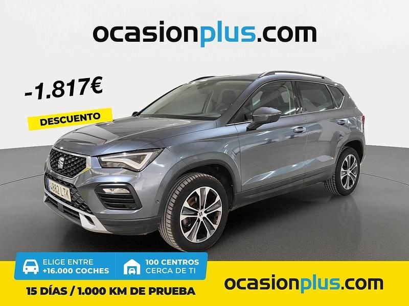 Azul Usado 2021 Seat Ateca Style SUV | 19.990 € (Precio justo) - Imagen 1/4