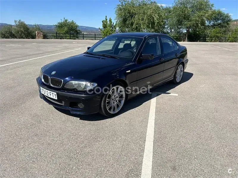 Usado BMW 320 150 CV (110 kW) 2004 Azul Berlina