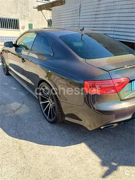 Usado Audi A5 240 CV (176 kW) 2009 Gris / plata Coupe