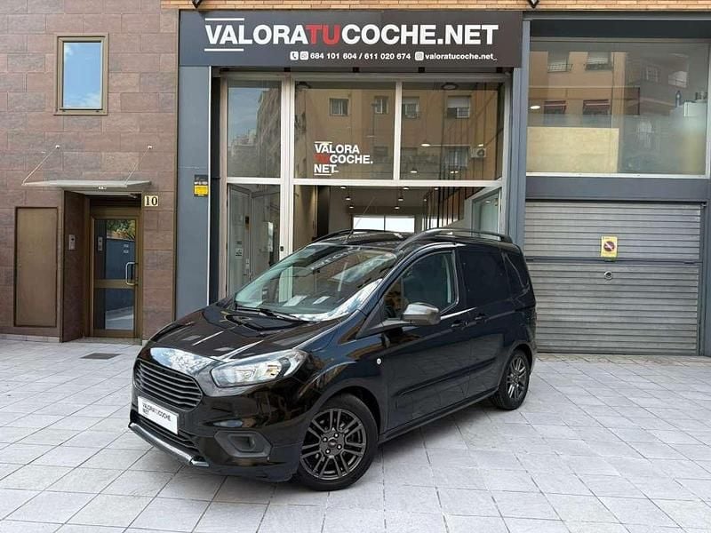 Negro Usado 2017 Ford Tourneo Courier Sport Monovolumen | 9950 € (Precio justo) - Imagen 1/4