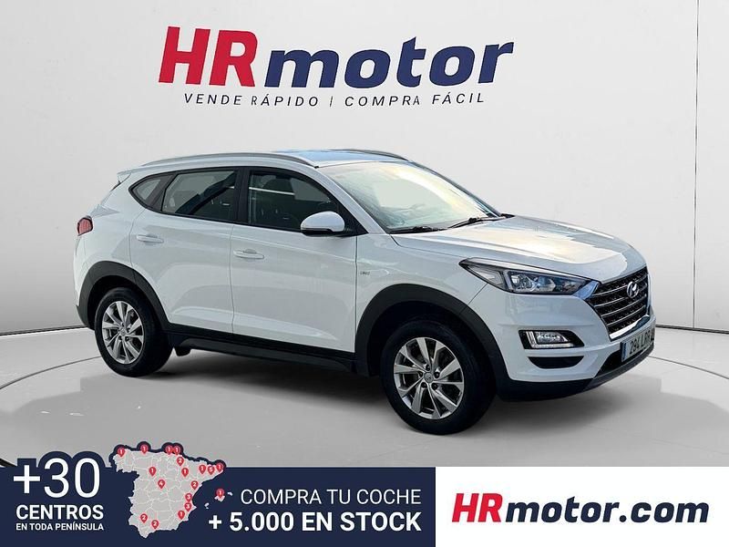Blanco Usado 2021 Hyundai Tucson SUV | 18.890 € (Precio justo) - Imagen 1/4